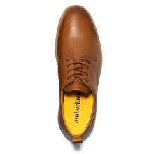 Load image into Gallery viewer, Honey Tan with Beige Men&#39;s Amber Jack The Original Leather Casual Oxford Top View
