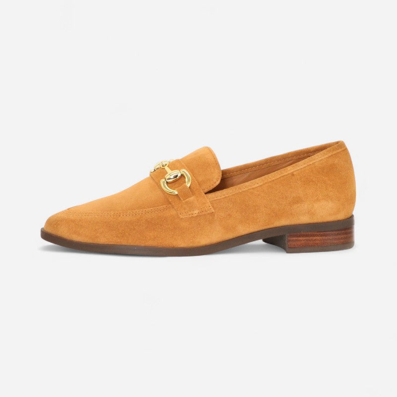Contigo Bit Loafer Tobacco Suede