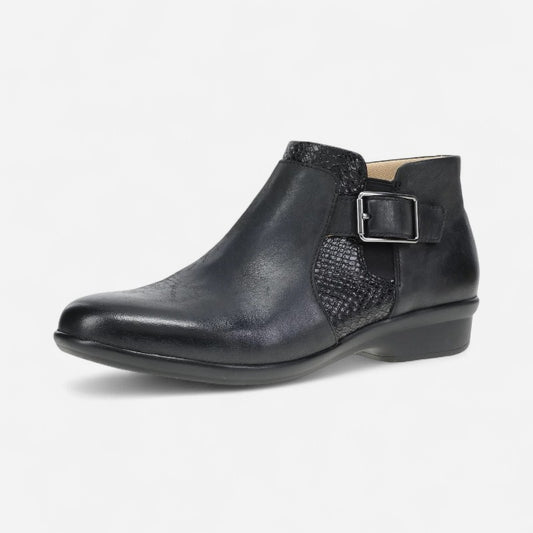 Carolyn Burnished Calf Black