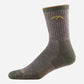 Men's Hiker Micro Crew Midweight With Cushion Black