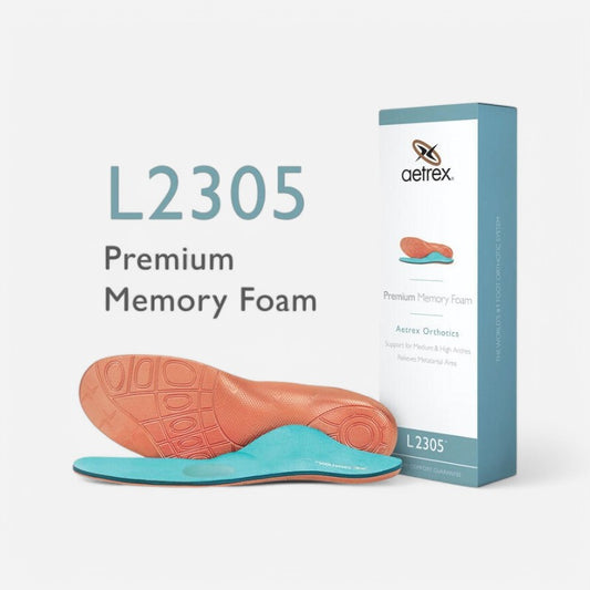 Men's Premium Memory Foam Orthotics W/ Metatarsal Support