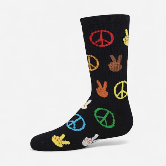 Socksmith Active Youth Peace Everybody