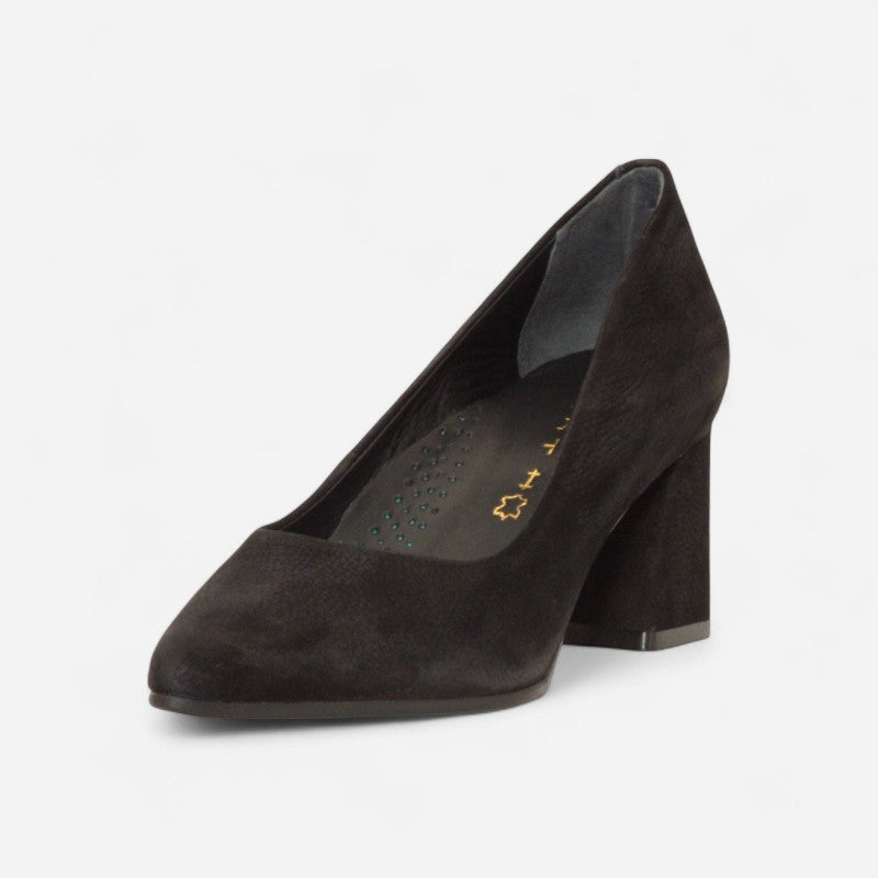 Julie 3 Black Italo Nubuck