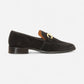 Contigo Bit Loafer Black Suede