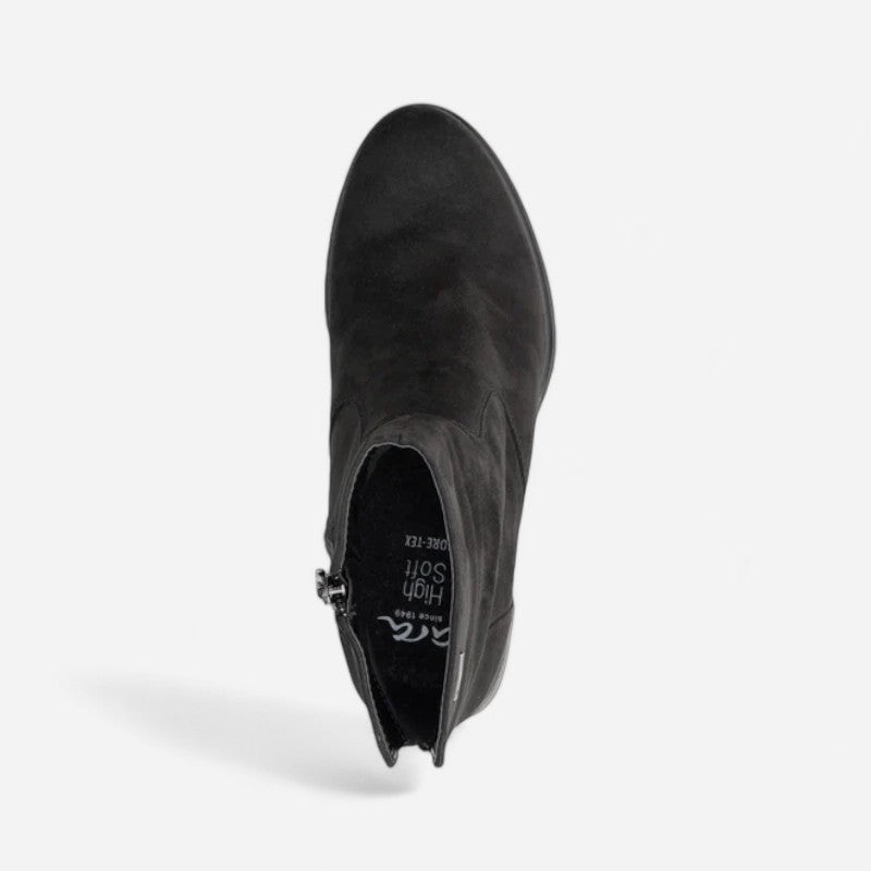 Roselle Black Hydro-Microsuede