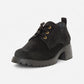 Magno Oxford Black Suede