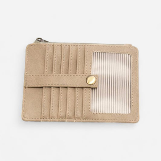 New Penny Mini Travel Wallet Heathered Grey