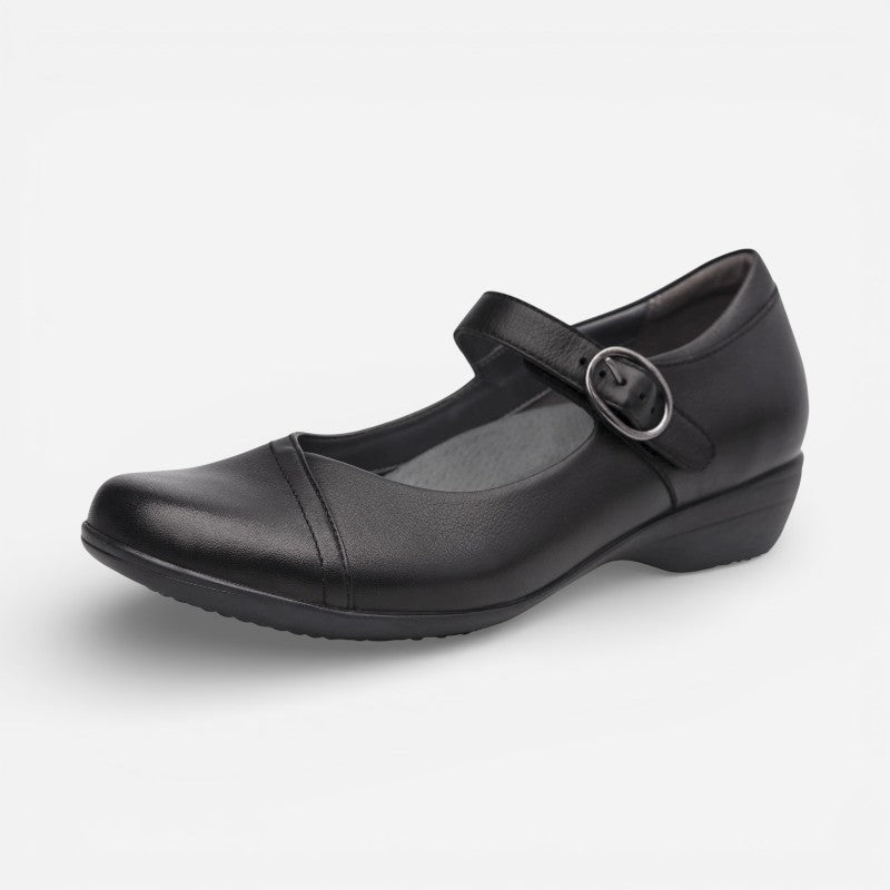 Fawna Black Leather