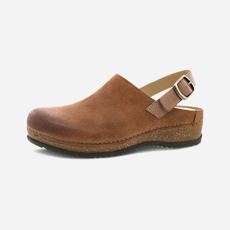 Merrin Tan Burnished Suede
