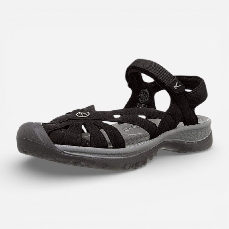 Women's Rose Sandal Black/Neutral Grey