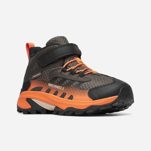 Kid's Moab Speed 2 Mid A/C Waterproof Gunsmoke/Orange