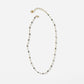 Bar Beads Necklace Green Multi