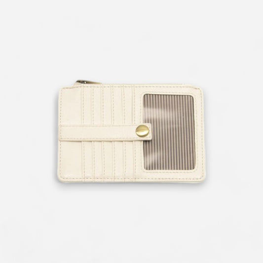 New Penny Mini Travel Wallet White