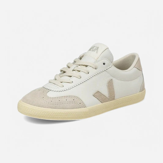 Women's Volley Leather White Natural