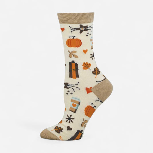 Socksmith Bamboo Falling For Pumpkin Spice