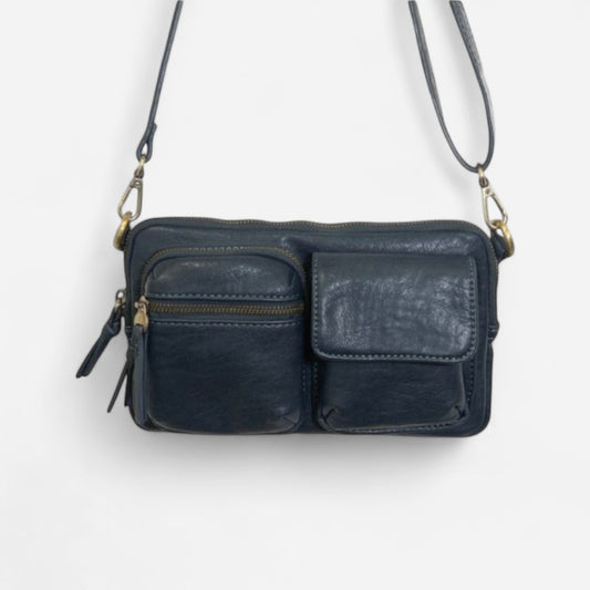 Kendra Cargo Pocket Sling Crossbody Aegean