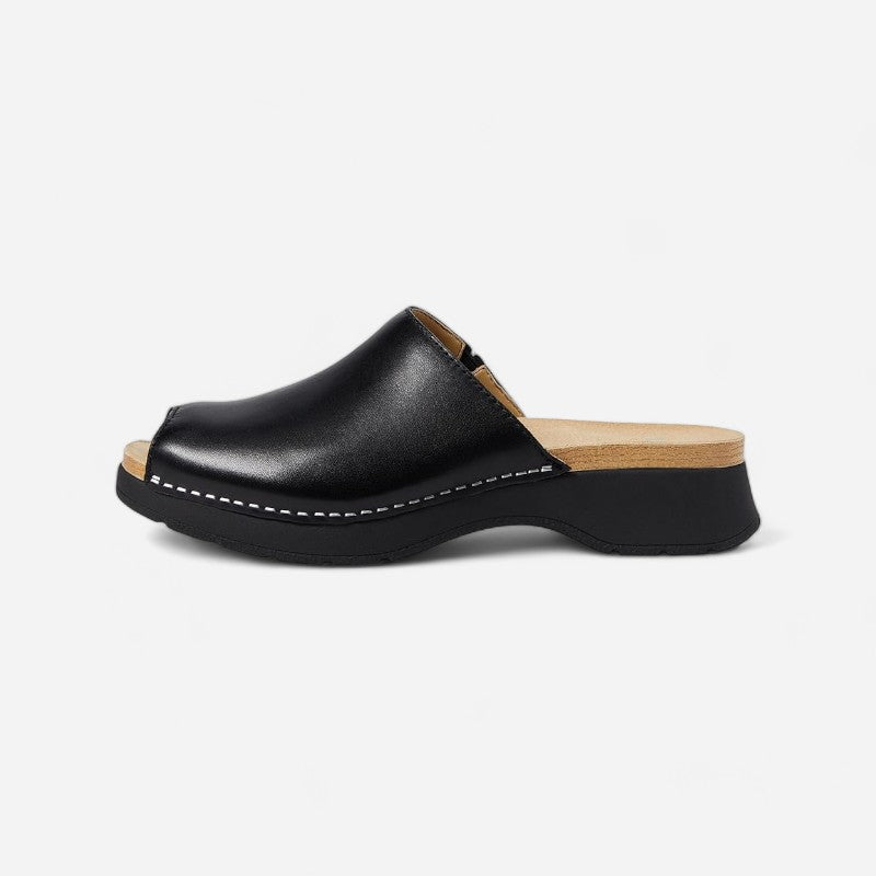 Ravyn Ivory Black Nappa