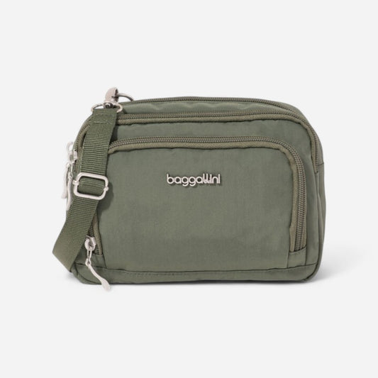 Baggallini Trifecta RFID Wallet Crossbody