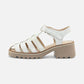 Phoenix White Patent Leather