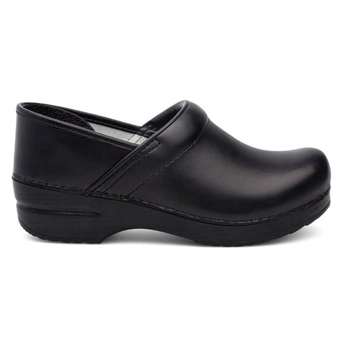 Black Dansko Men's Professional Leather Clog