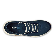 Load image into Gallery viewer, Blue With White Sole  Olukai Men&#39;s Kaholo Mesh Athletic Sneaker Top View
