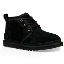 Load image into Gallery viewer, Black UGG Women&#39;s Neumel Suede Chukka Boot Profile View
