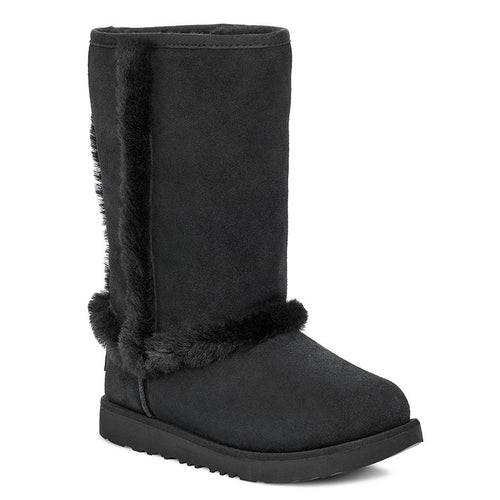 Black UGG Women's Hadley II Waterproof Tall Suede Boot Wool Lined Sizes 13 and 1 to 5