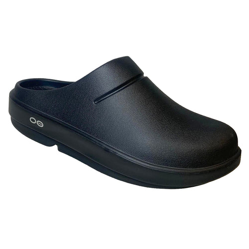 Black Oofos Women's Oocloog Closed Cell Foam Clog