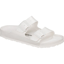 Load image into Gallery viewer, White Birkenstock Women&#39;s Arizona Eva Double Strap Sandal Profile View
