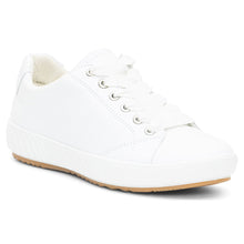 Load image into Gallery viewer, White Ara Alexandria Casual Leather Sneaker Profile View
