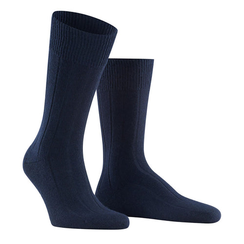 Blue Falke Men's Lhasa Rib Short Calf Length Wool Blend Sock