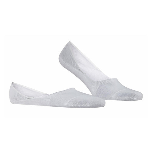 White Falke Women's Step Invisible Cotton Socks