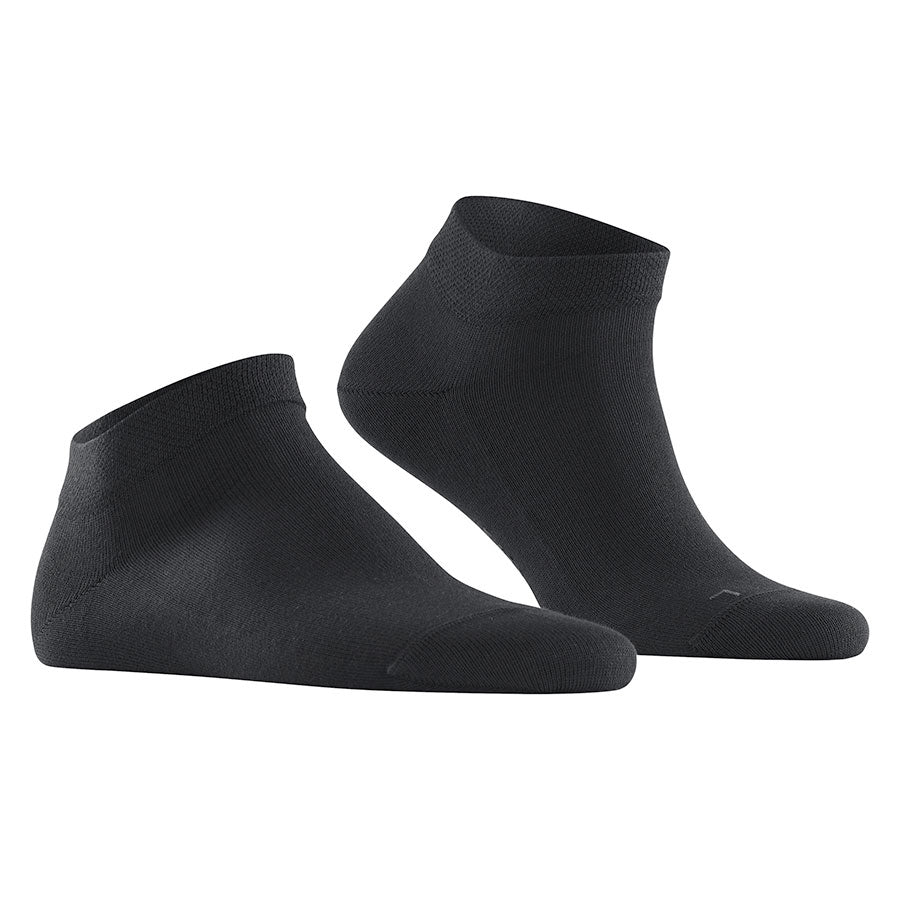 Black Falke Men's Sensitive London Sneaker Ankle Sock