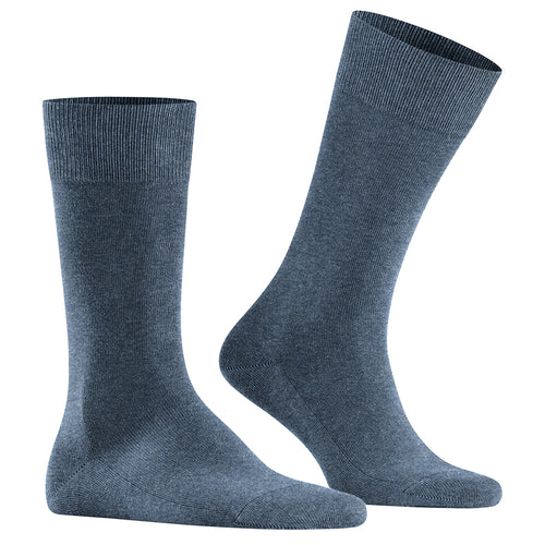 Blue Falke Men's Family Cotton Calf Length Sock
