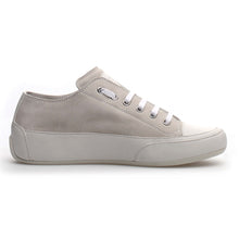 Load image into Gallery viewer, Dust Beige With White Sole And Laces Women&#39;s Candice Cooper Rock S Suede Casual Sneaker Side View
