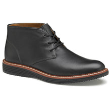 Load image into Gallery viewer, Black Johnston And Murphy Men&#39;s Upton Chukka Leather Boot Profile View
