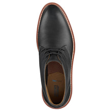 Load image into Gallery viewer, Black Johnston And Murphy Men&#39;s Upton Chukka Leather Boot Top View

