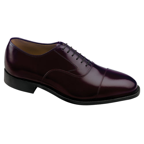 Dark Brown With Black Sole Johnston And Murphy Men's Melton Cap Toe Leather Dress Oxford