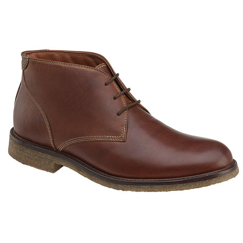 Reddish Brown Johnston And Murphy Men's Copeland Chukka Water Resistant Leather Boot