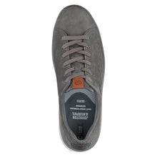 Load image into Gallery viewer, Grey With White Sole Johnston And Murphy Men&#39;s XC4 Foust Lace To Toe Waterproof Nubuck Casual Sneaker Top View
