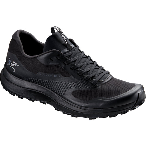 Black Arcteryx Men's Norvan LD 2 GTX Waterproof Fabric Athletic Sneaker