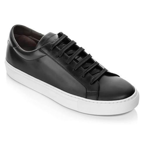 Black With White Sole To Boot New York Men's Sierra Leather Casual Sneaker