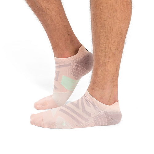 Pink And White ON Women's Performance Low Socks