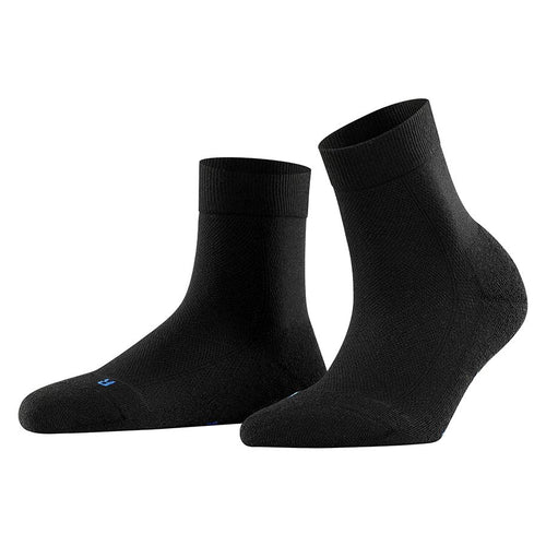 Black Falke Women's Cool Kick Short Sports Polyester Socks