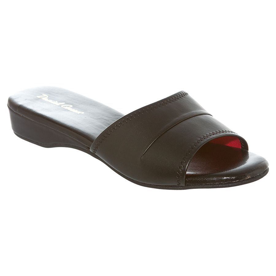 Black Daniel Green Women's Synthetic Single Strap Slipper