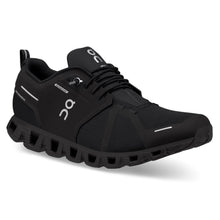 Load image into Gallery viewer, Black ON Men&#39;s Cloud 5 Waterproof Fabric Sneaker Profile View
