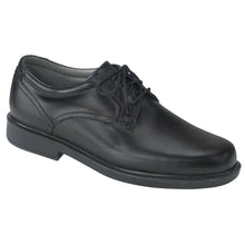 Load image into Gallery viewer, Black SAS Men&#39;s Ambassador Leather Casual Oxford Profile View
