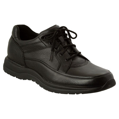 Black Rockport Men's Edge Hill II Leather Casual Oxford