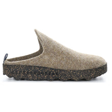 Load image into Gallery viewer, Black Bos&amp;Co Women&#39;s Come023ASP Felt Tweed Slip On Shoe Side View
