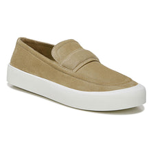 Load image into Gallery viewer, Dune Dark Beige With White Sole Vionic Women&#39;s Ghita Suede Casual Slip On Profile View
